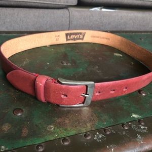 Vintage Levi’s reddish/brown belt, sz 32/80